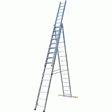 Драбина 3-секц. розкл. 3*16сх. 4,3-9,9м VHR-P