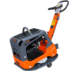 Віброплита GPC160-LCRH, з гідравлічним реверсом, Loncin G200 6,5к.с., 153кг, розмір плити 700*430, лита плита