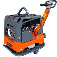 Віброплита GPC250-LCRH, з гідравлічним реверсом,Loncin G390F 14к.с., 220кг, розмір плити 800*490, лита плита