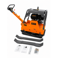 Віброплита GPC330-LCRH, з гідравлічним реверсом,Loncin G390F 14к.с., 300кг, розмір плити 835*680, лита плита