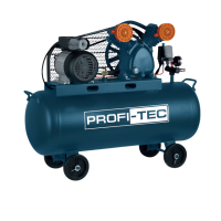 Компрессор масляный PROFI-TEC OC-100V2-3F (380В, 100 л, 2.2 кВт, 415 л/мин)